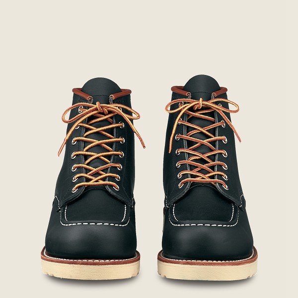 Botas Red Wing Heritage Hombre Azul Marino - Classic Moc - 6-Inch Portage Cuero - 982-MSWGJU